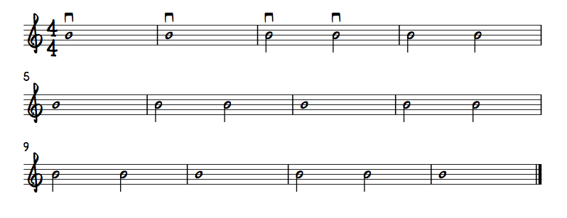 rhythm practice 1