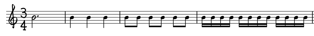 time signatures examples