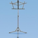 blue music stand